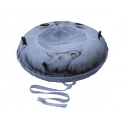 Санки-ватрушки Митек Белый Медведь (110см)