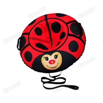 Санки-ватрушки Митек Божья Коровка (95см)