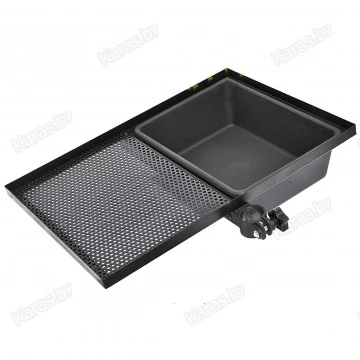 Стол навесной Volzhanka Pro Sport с контейнером под прикормку AC-1813 (51х42х5.5 см)