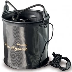 Ведро круглое мягкое Волжанка 7 л со шнуром и мотовилом LS-C002M