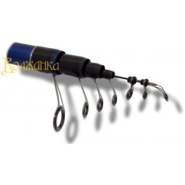 Удочка с кольцами Волжанка Рапира, 8.0 м, углеволокно, тест: до 25 г, 894 г