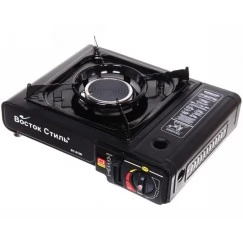 Плита настольная газовая Восток Стиль BC-806A с пьезоподжигом и переходником (керамика)