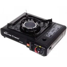 Плита настольная газовая Восток Стиль BC-806A с пьезоподжигом и переходником (керамика)
