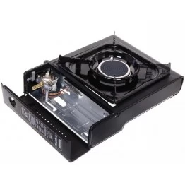 Плита настольная газовая Восток Стиль BC-806A с пьезоподжигом и переходником (керамика)