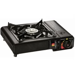 Плита настольная газовая Восток Стиль BC-806B с пьезоподжигом и переходником