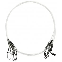 Поводки флюорокарбоновые Waho 0,43 мм (3 шт.)