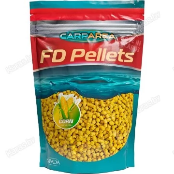 Пеллетс CarpArea FD Pellets 6-7 мм 1 кг (Кукуруза)