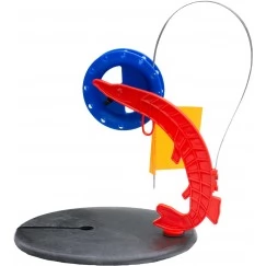 Жерлица зимняя WestMan Щука оснащенная на диске 190 мм (катушка 85 мм)