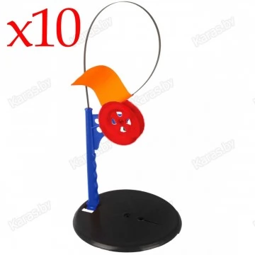 Жерлицы зимние WestMan на стойке в сумке неоснащенные (10 шт, диск 190 мм, катушка 85 мм)