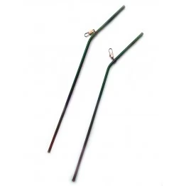 Антизакручиватель Wirek G изогнутый с карабином 24 см