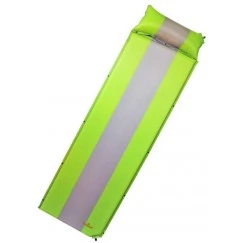 Самонадувающийся состёгивающийся коврик Woodland Camping Mat+, с подушкой 200x65x4 см