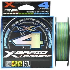 Леска плетёная XBraid Upgrade X4 150 м 3COLOR (YGK)