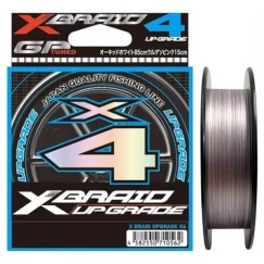 Леска плетёная XBraid Upgrade X4 200 м White Pink (YGK)