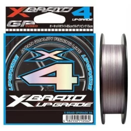 Леска плетёная XBraid Upgrade X4 200 м White Pink (YGK)