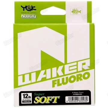 Леска флюорокарбоновая YGK N-Waker Fluoro 91 м