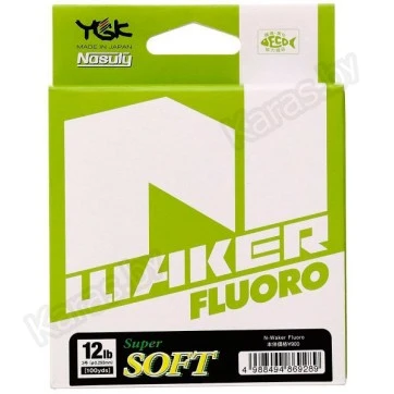 Леска флюорокарбоновая YGK N-Waker Fluoro 91 м