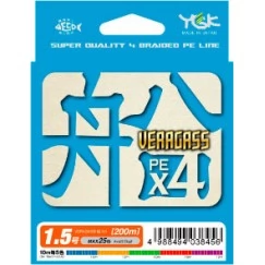 Леска плетёная YGK Veragass X4 200 м