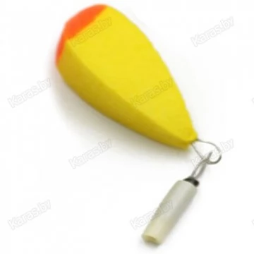 Поплавок зимний Яман Я-РП12 одинарный 0,6 г (желтый)