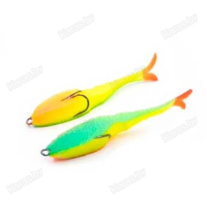 Поролоновая рыбка Яман Devious Minnow 105 мм на двойнике (5 шт.)