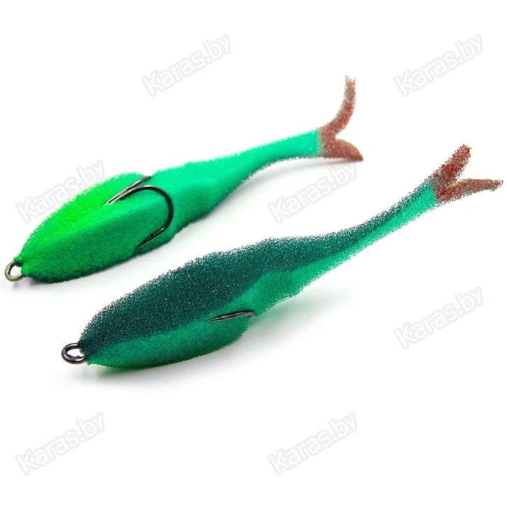 Поролоновая рыбка Яман Devious Minnow 105 мм на двойнике (5 шт.)