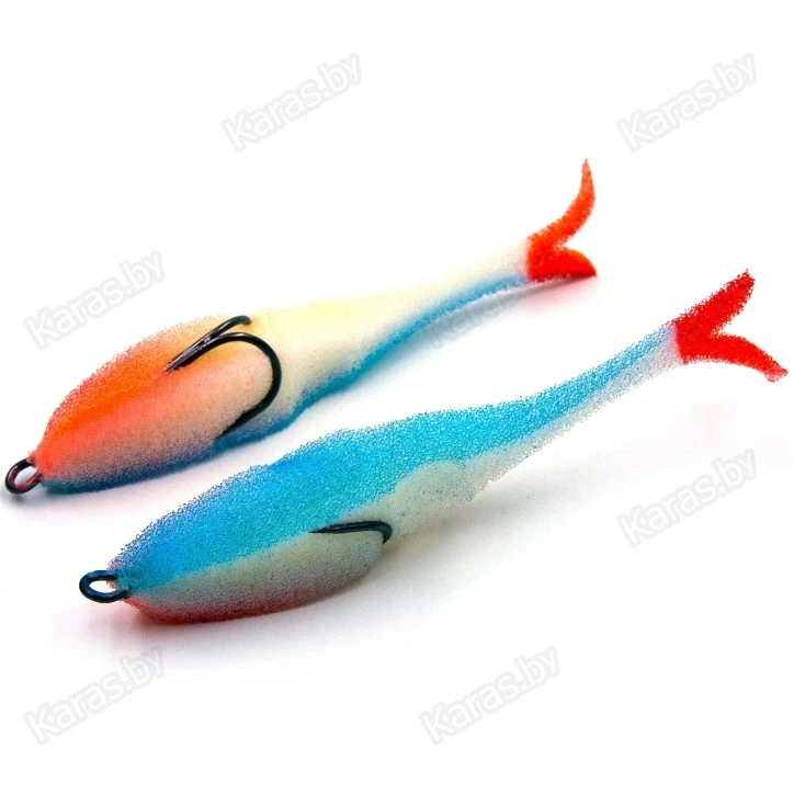 Поролоновая рыбка Яман Devious Minnow 105 мм на двойнике (5 шт.)