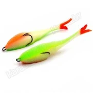Поролоновая рыбка Яман Devious Minnow 105 мм на двойнике (5 шт.)