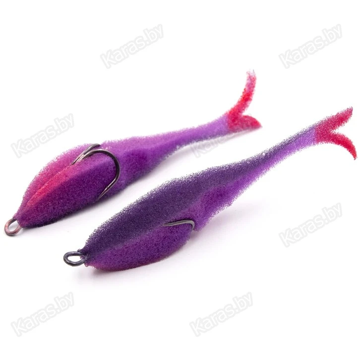 Поролоновая рыбка Яман Devious Minnow 105 мм на двойнике (5 шт.)