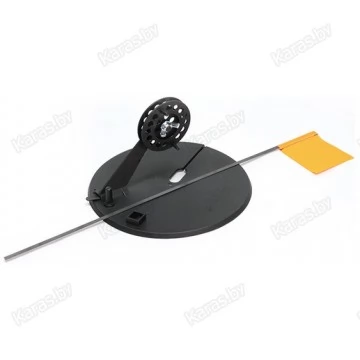 Жерлица зимняя Yaman с угловой стойкой на диске 210 мм (катушка 75 мм)