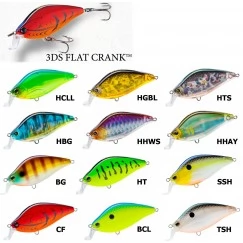 Воблер Yo-Zuri 3DS Flat Crank 55F (7,5 гр)