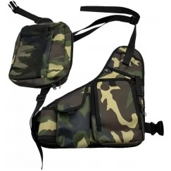Сумка спиннингиста разгрузочная Юралан (камуфляж)