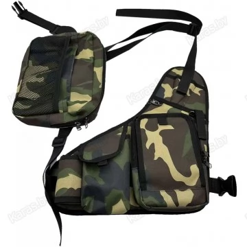 Сумка спиннингиста разгрузочная Юралан (камуфляж)