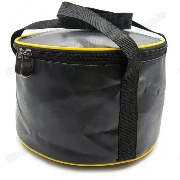 Ведро для прикормки складное Юралан 13 л (ПВХ)