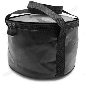 Ведро для прикормки складное Юралан 18 л (ПВХ)