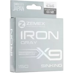 Леска плетёная Zemex Iron X9 150 м
