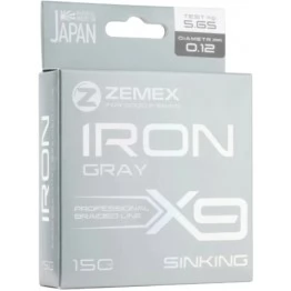 Леска плетёная Zemex Iron X9 150 м