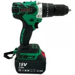 Шуруповерт-электробур Zitrek Green Impact 80 Нм, 18V, 2х6Ah (063-4046)