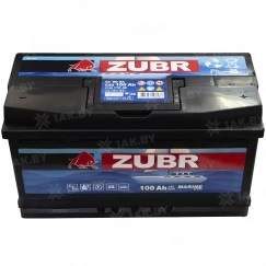 Аккумулятор лодочный тяговый Zubr Marine 100 Ah