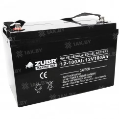 Аккумулятор лодочный гелевый Zubr Marine Gel 100 Ah