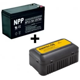 Зарядное устройство Вымпел 07 + АКБ CASIL12-7 (при покупке эхолота)