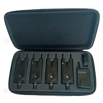 Набор сигнализатор клёва C2-W 4 шт. + пейджер