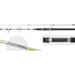 Спиннинг Surf Master Admiral 240. стекловолокно. штекерный. 2.4 м. тест: 30-60 гр. 240 г