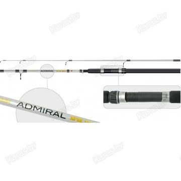 Спиннинг Surf Master Admiral 240. стекловолокно. штекерный. 2.4 м. тест: 30-60 гр. 240 г