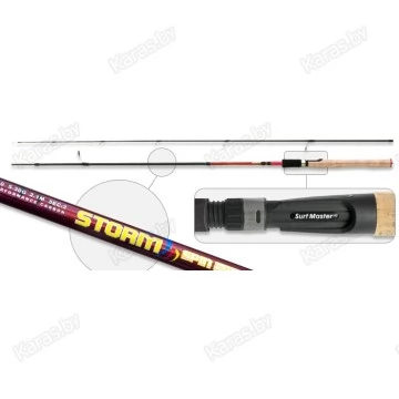 Спиннинг SURF MASTER Storm-SM-1399-270. углеволокно. штеккерный. 2.7 м. тест: 7-28 г . 230 г