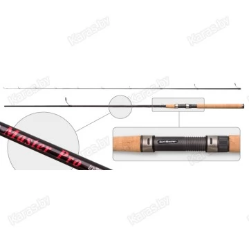 Спиннинг SURF MASTER Master Pro-SMMP-270. углеволокно. штеккерный. 2.7 м. тест: 10-30 гр. 210 г