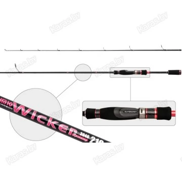 Спиннинг SURF MASTER Wicker IM10-SM3046S-210. углеволокно. штеккерный. 2.1 м. тест: 5-25 гр. 180 г