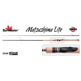 Спиннинг SURF MASTER Yamato Series Matsushima Lite TX-20-SM-YS5001-240. углеволокно. штеккерный. 2.4 м. тест: 2-7 г . 112 г