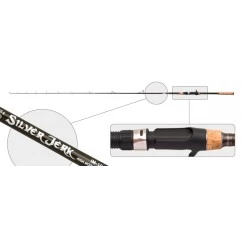 Спиннинг SURF MASTER Silver Jerk IM10-SM-3052-190. углеволокно. штеккерный. 1.9 м. тест: 20-120 г. 230 г