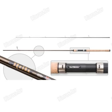 Спиннинг SURF MASTER Strike-SMS-270. углеволокно. штеккерный. 2.7 м. тест: 7-28 г . 250 г