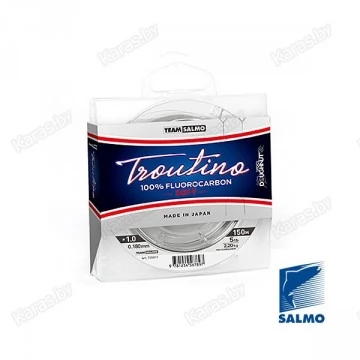 Леска монофильная Team Salmo FLUOROCARBON Troutino Soft 150м