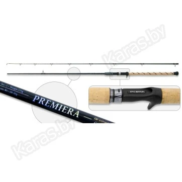 Спиннинг SURF MASTER Premiera-Cast-SM1386-270. углеволокно. штеккерный. 2.7 м. тест: 10-35 гр. 250 г